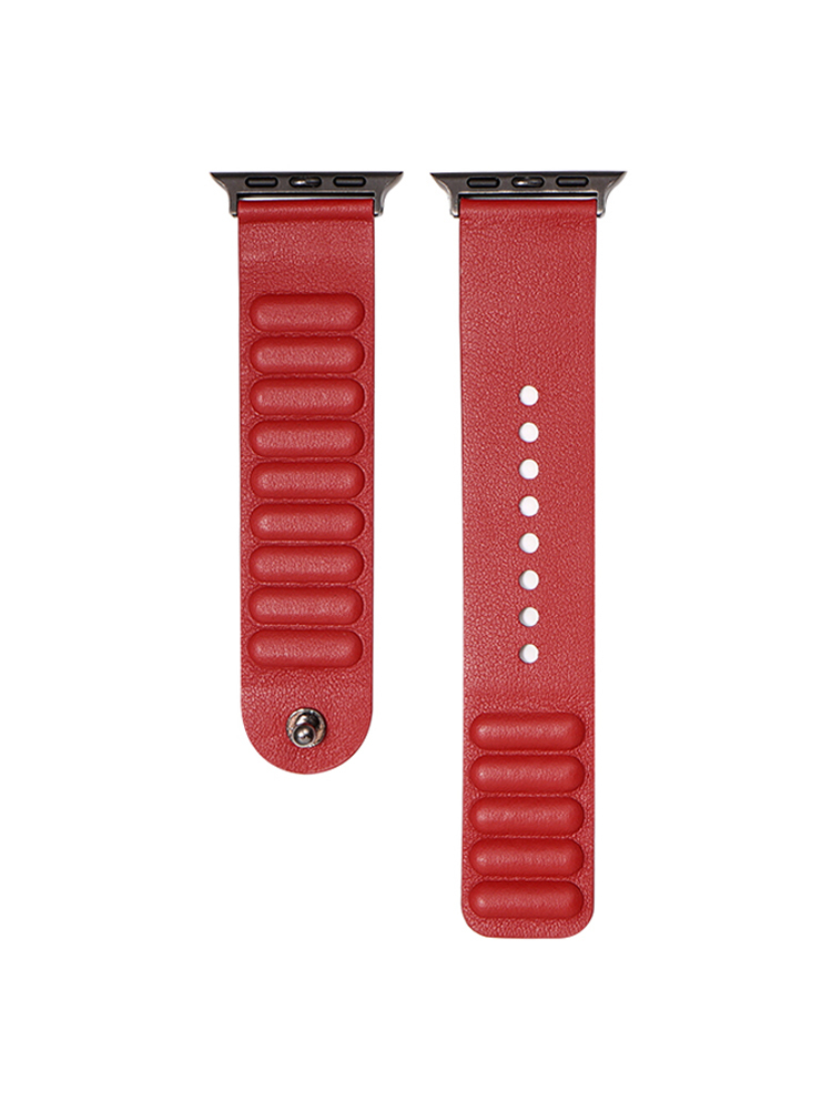 Pacifier Buckle Magnetic Leather Band