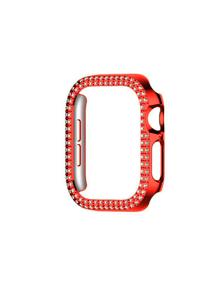 Double Drain Rhinestone PVC Protective Case