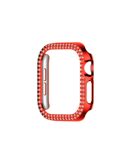 Double Drain Rhinestone PVC Protective Case