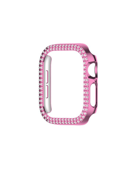 Double Drain Rhinestone PVC Protective Case