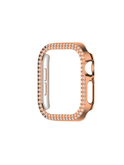 Double Drain Rhinestone PVC Protective Case