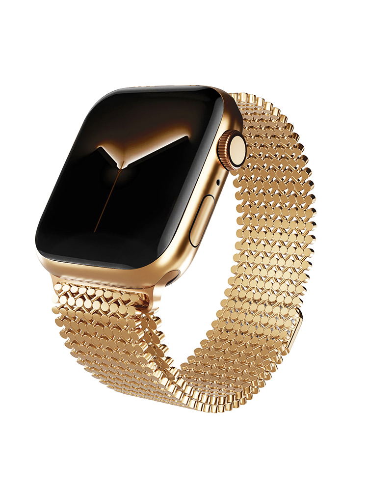 Molecular Arrangement Magnetic Stainless Steel Apple Watch Band