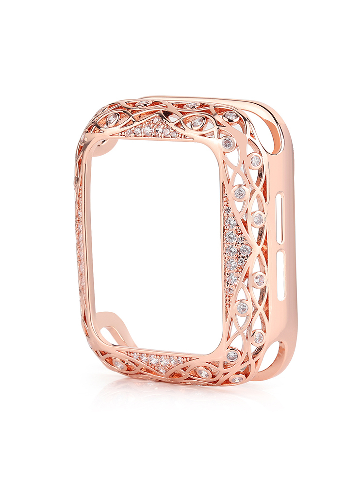 Hollow Diamond Metal Protective Case