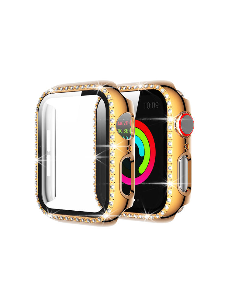 Single Row Rhinestone PVC Protective Case with Protective Film - Tatanband