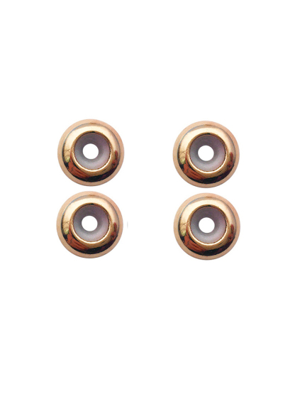 Isolation Fixation Alloy Beads (4 pieces)