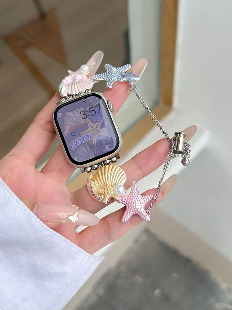 Summer Spray Color Chain Stainless Steel Band-Tatan Band