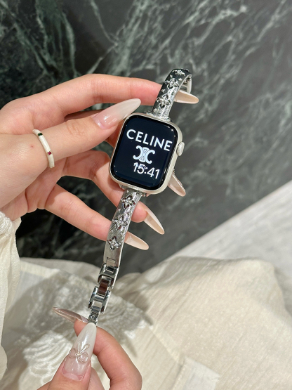 Four-leaf Clover Hollow Bracelet Stainless Steel Band