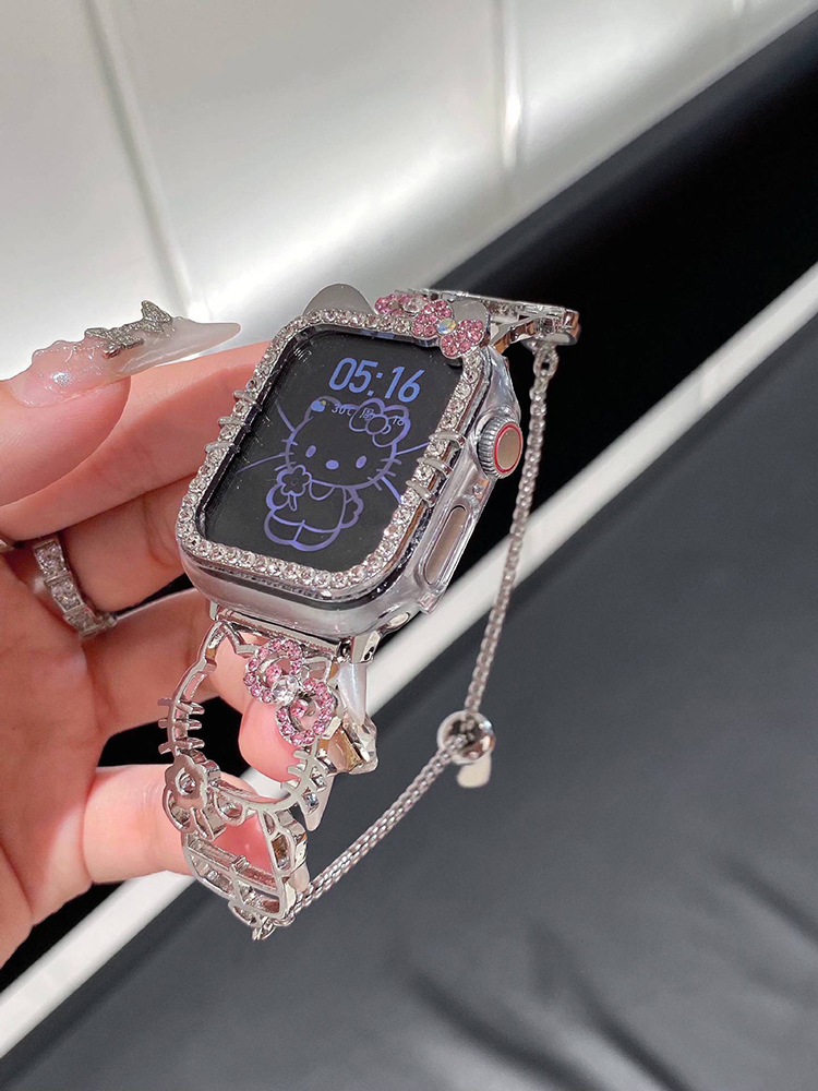 Kitty Bracelet Stainless Steel Apple Watch Band - Tatanband