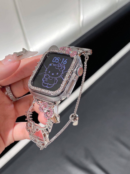 Kitty Bracelet Stainless Steel Band