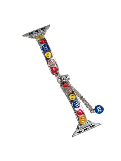 MM Chocolate Beans Stainless Steel Band