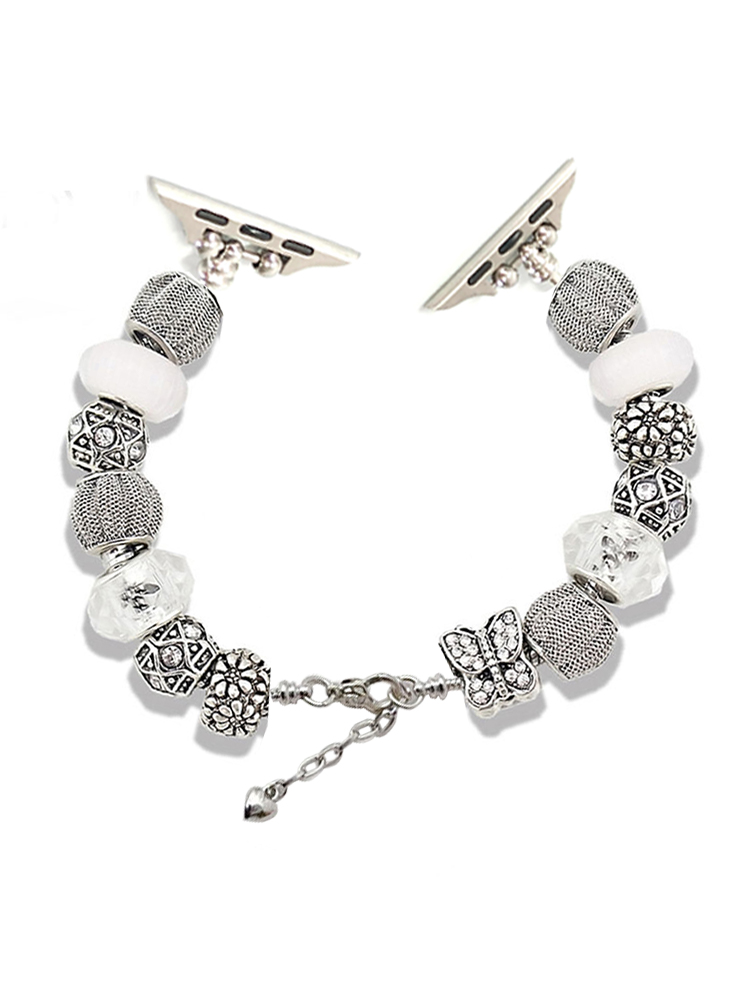 Butterfly Crystal Beaded Band