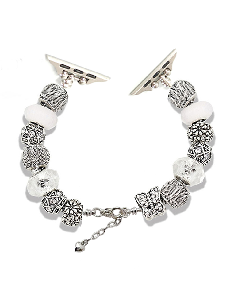 Butterfly Crystal Beaded Band
