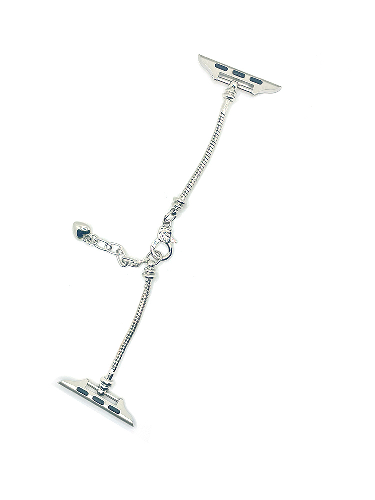 Beaded Bracelet Stainless Steel Apple Watch Band - Tatanband