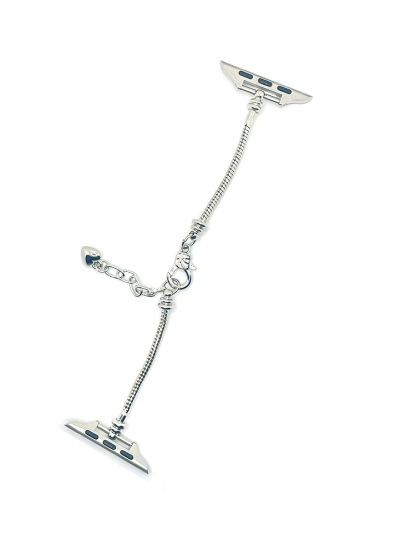 Beaded Bracelet Stainless Steel Band