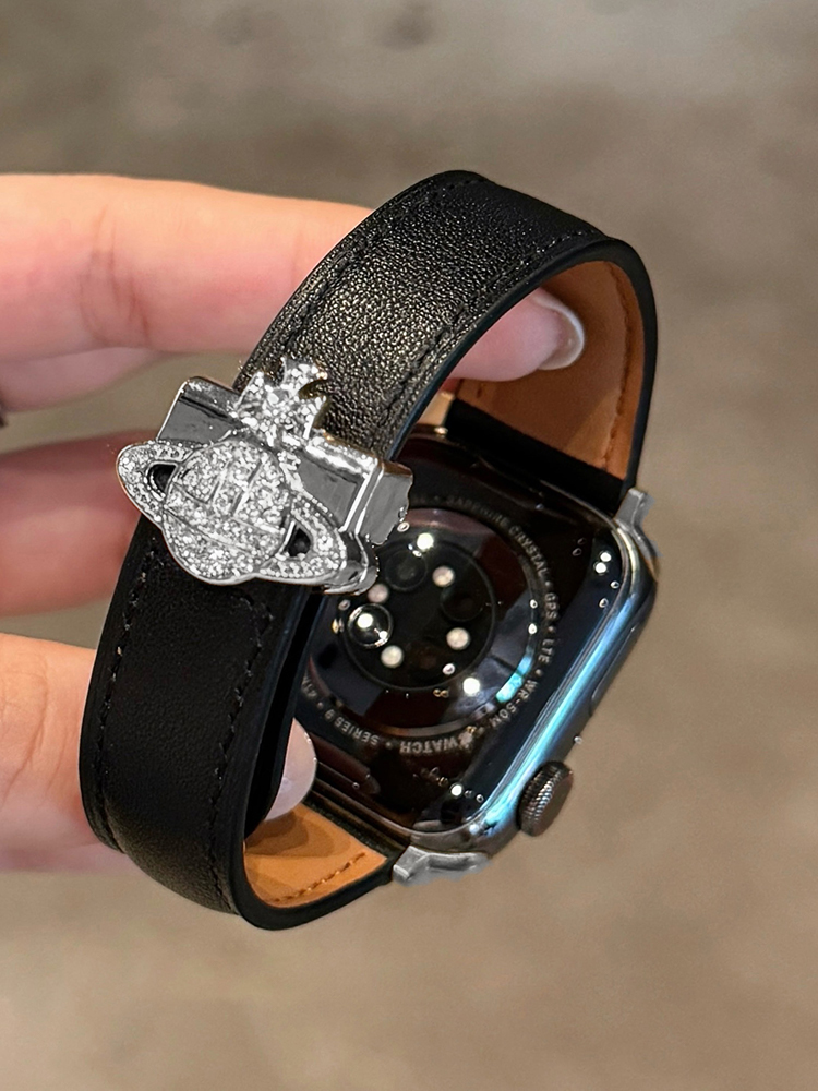 Saturn Magnetic Leather Band