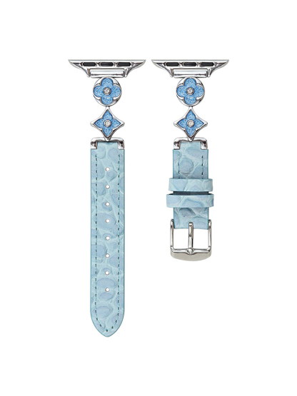 Retro Pattern Connecting Buckle Leather Band