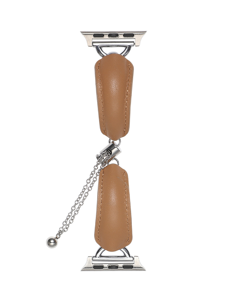 D-shaped Bracelet Leather Band