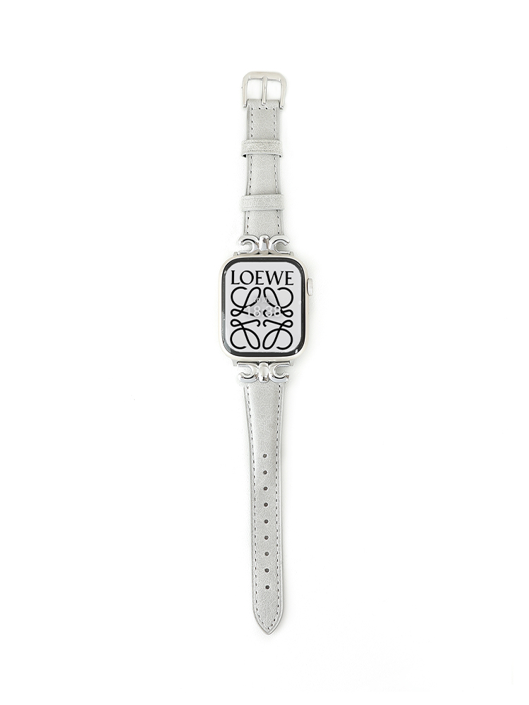 Arc de Triomphe Leather Apple Watch Band - Tatanband