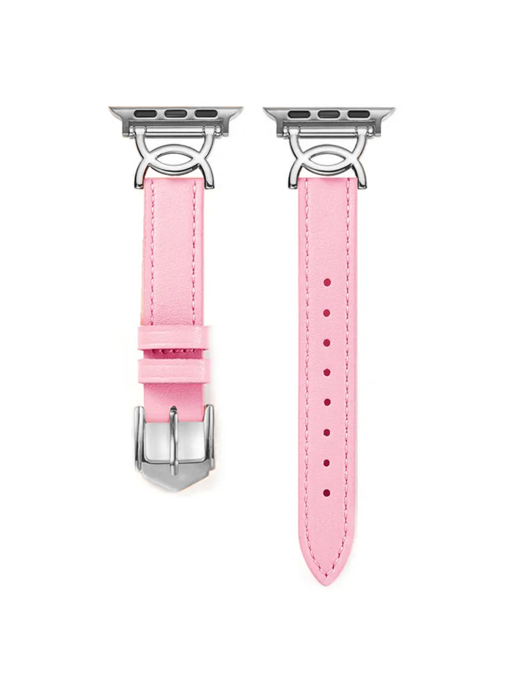 Double C-shaped Leather Band