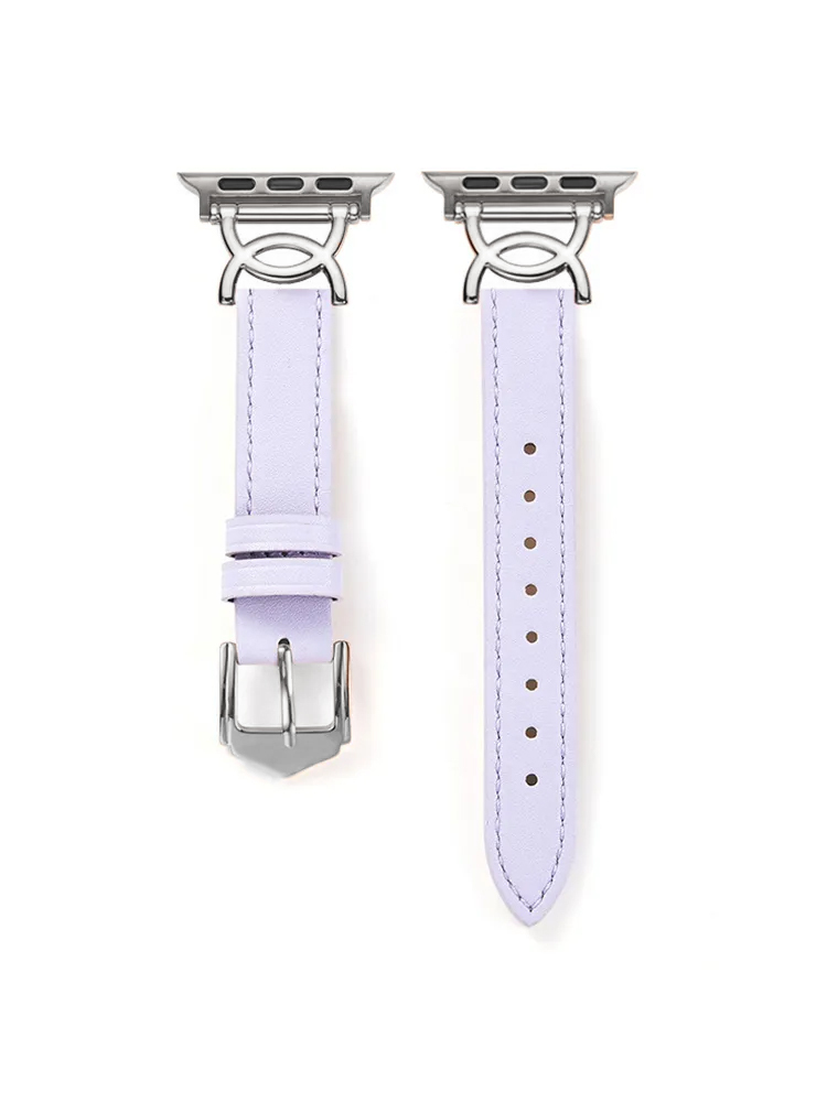 Double C-shaped Leather Band