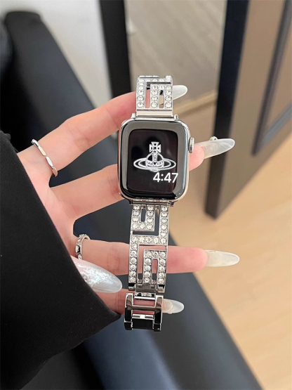 L-shaped Hollow Bracelet Stainless Steel Band-Tatan Band