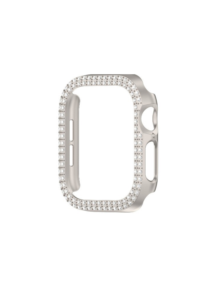 Double Drain Rhinestone PVC Protective Case