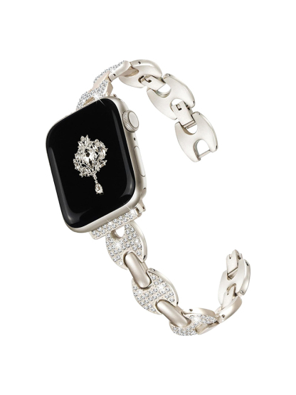 Super Bling Diamond Stainless Steel Band