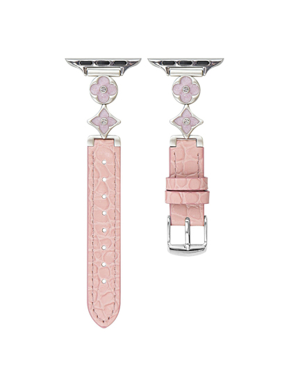 Retro Pattern Connecting Buckle Leather Band