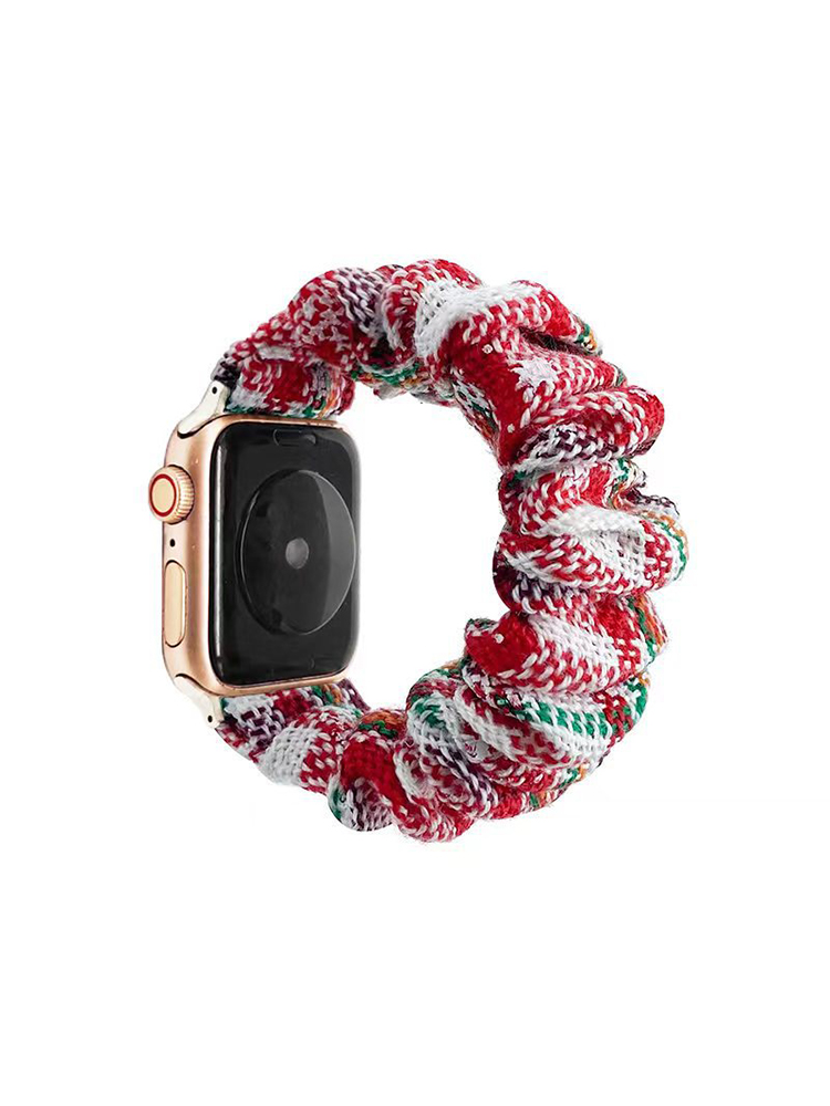 Christmas Headband Style Plush Apple Watch Band - Tatanband