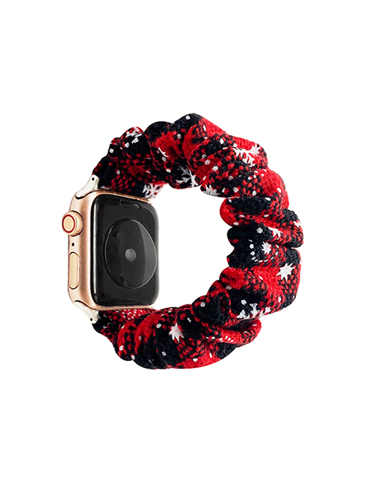 Christmas Headband Style Plush Apple Watch Band - Tatanband
