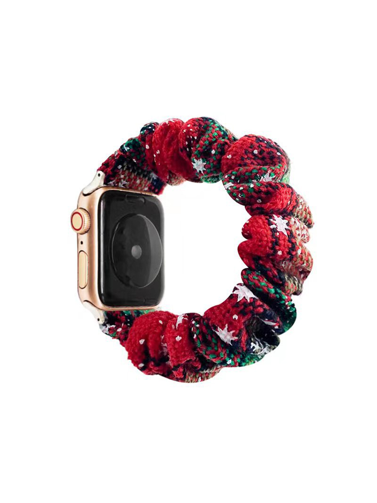 Christmas Headband Style Plush Apple Watch Band - Tatanband