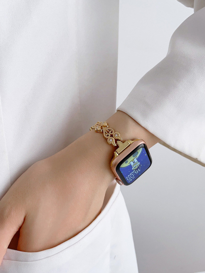 Owl Zircon Stainless Steel Band