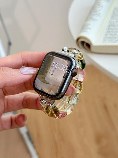 Watercolor Clear Crystal Band