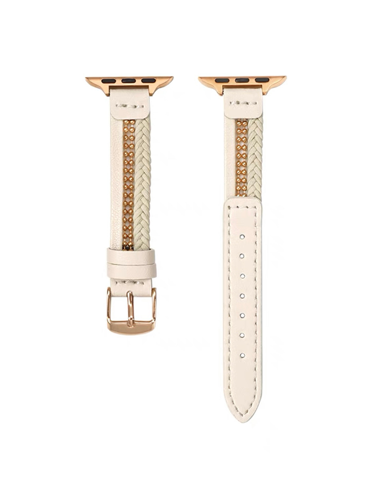 Novel Beads with Leather Band