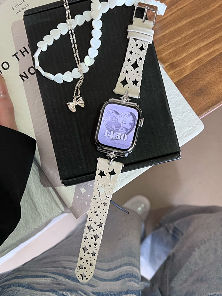 Hollow Starry Sky Leather Band