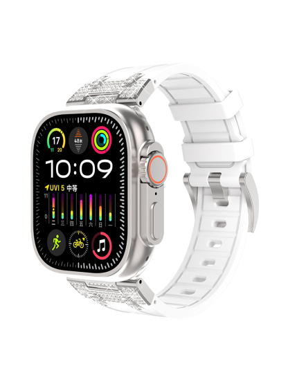 Diamond Connector Silicone Band