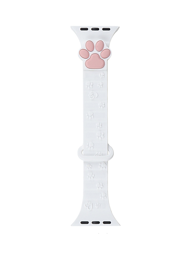 Cute Cat Paw Silicone Band
