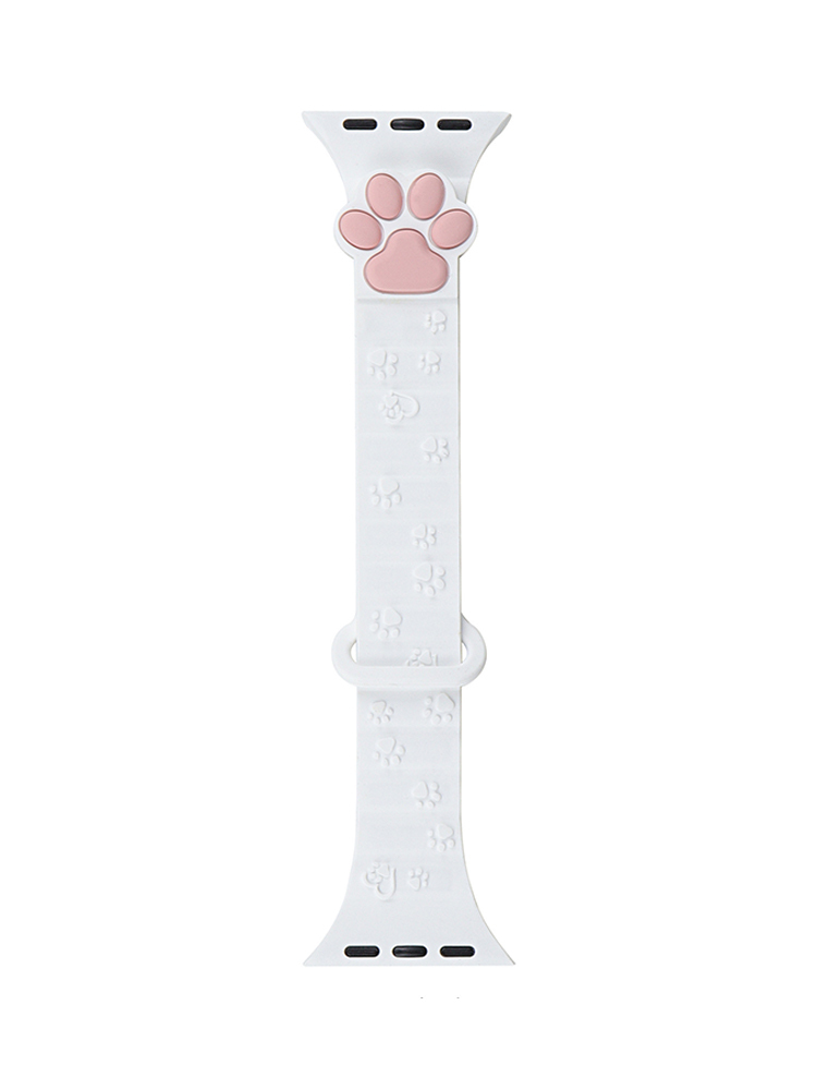 Cute Cat Paw Silicone Band