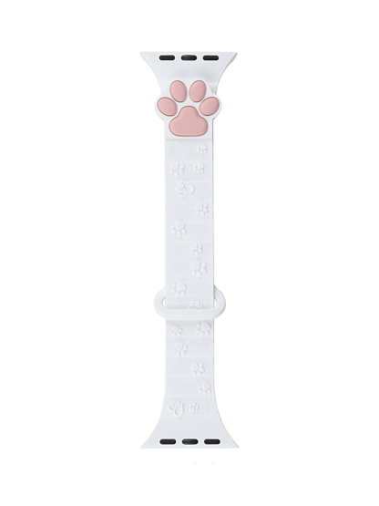 Cute Cat Paw Silicone Band