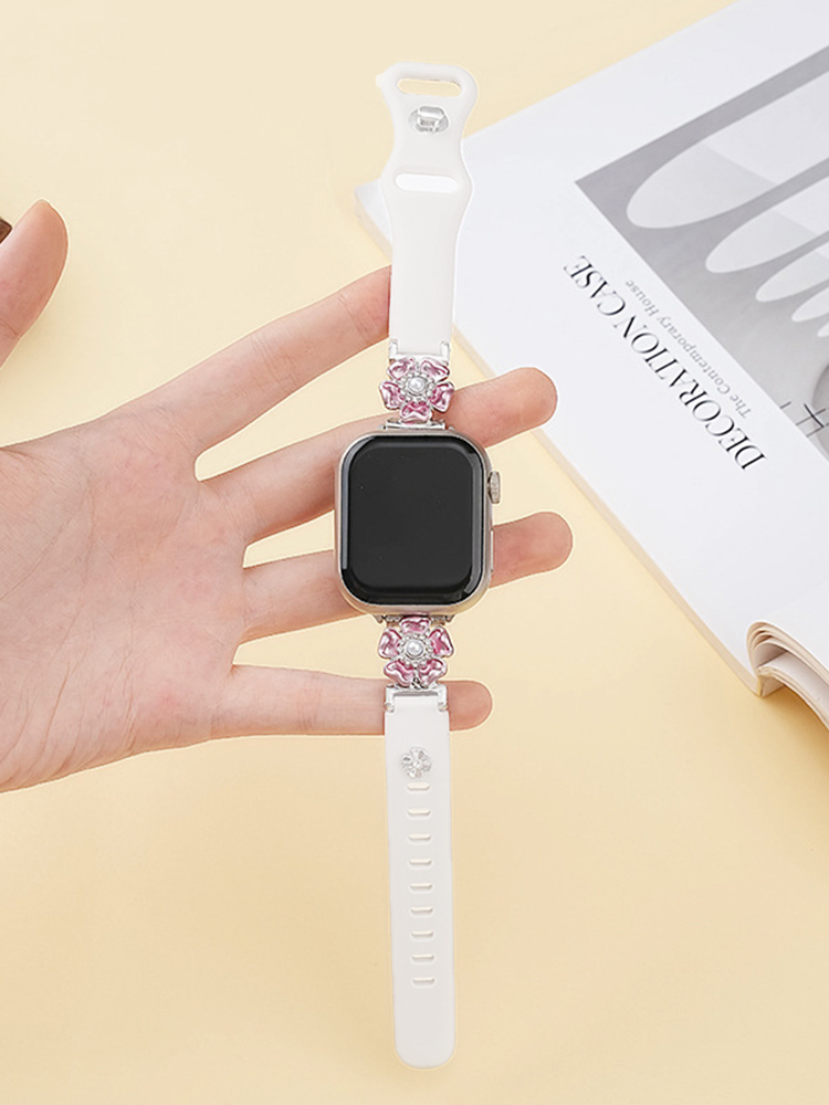 Cherry Blossoms Silicone Band