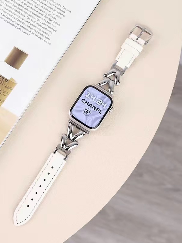 V-chain Leather Band