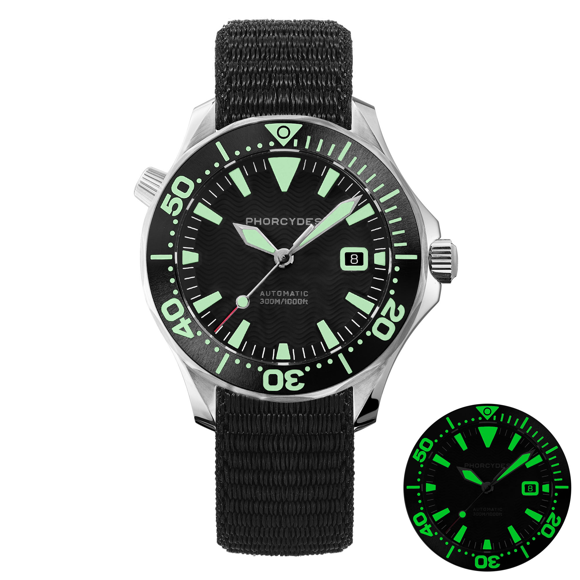 PH-6  with nylon loop (black dial)