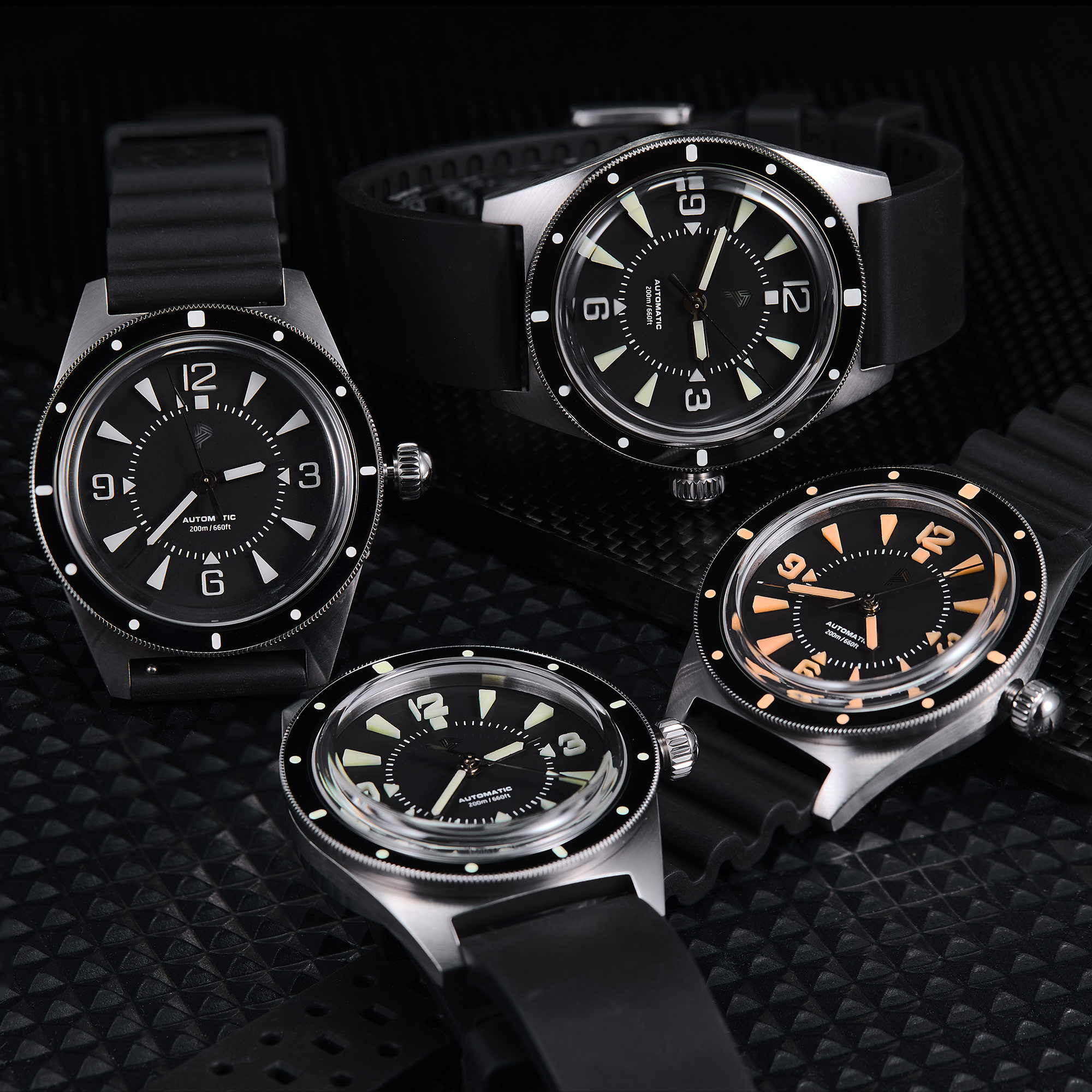 PH-2 LIP homage diver watches