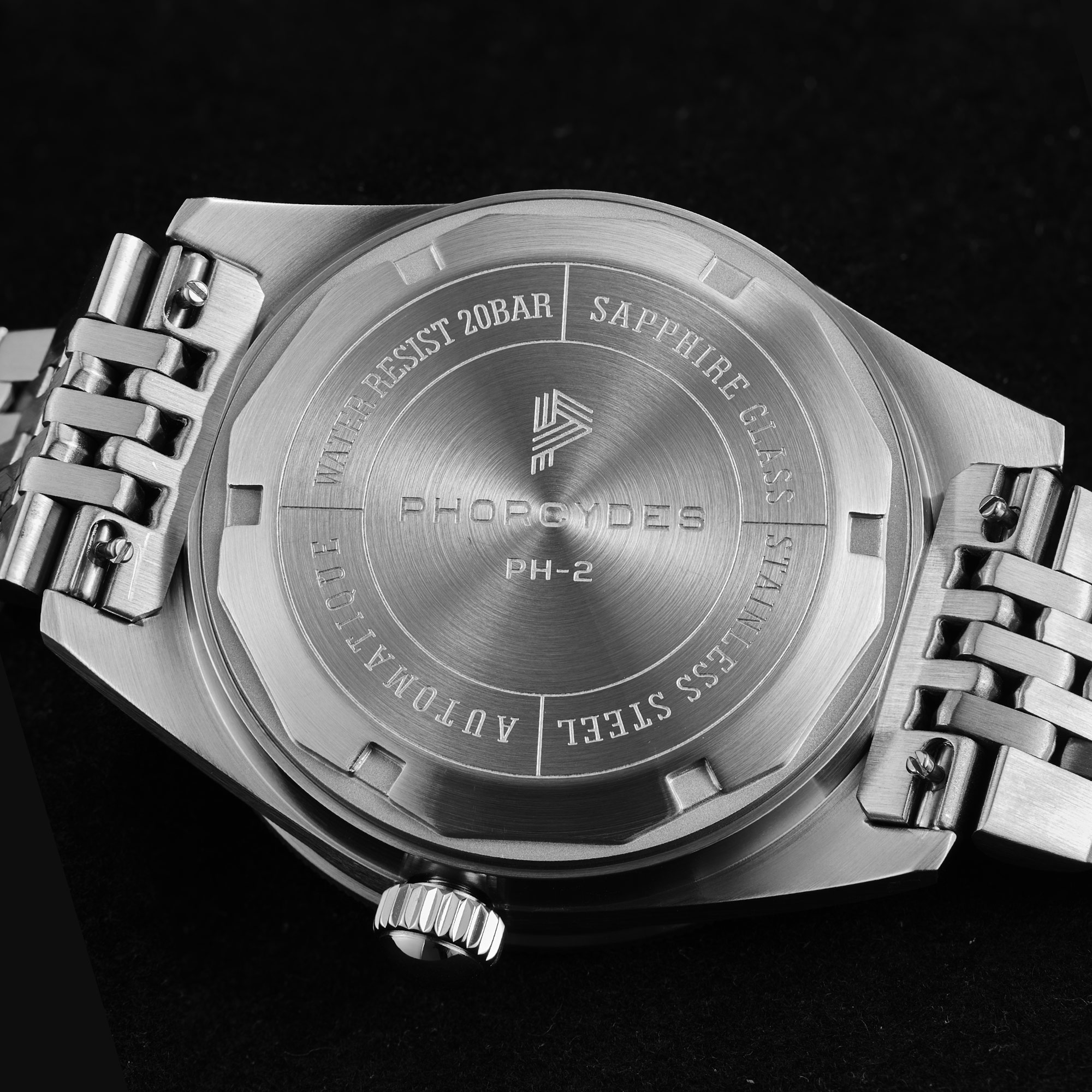 PH-2 skin diver watches with bracelet