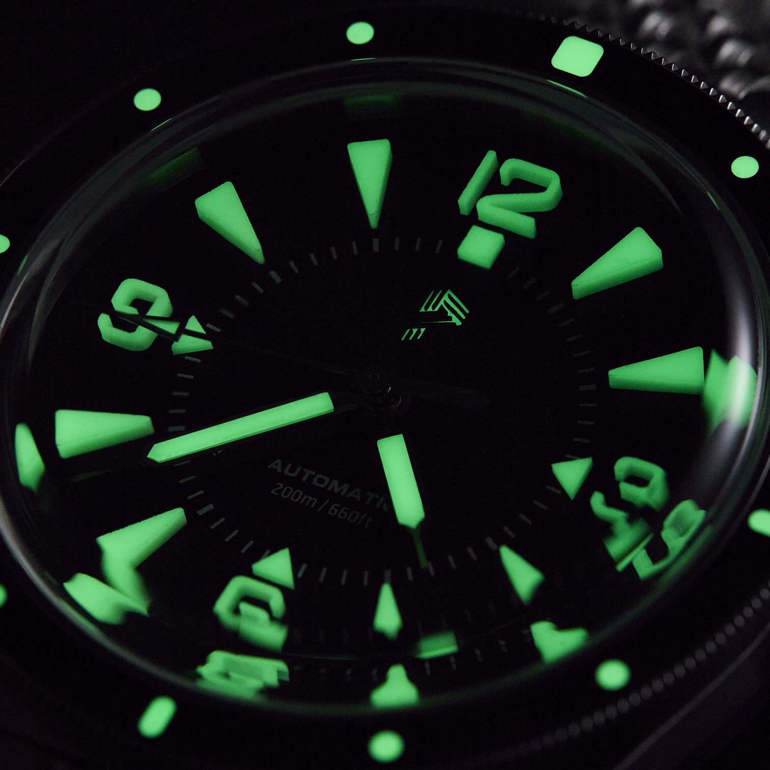 PH-2 with bracelet (black dial)