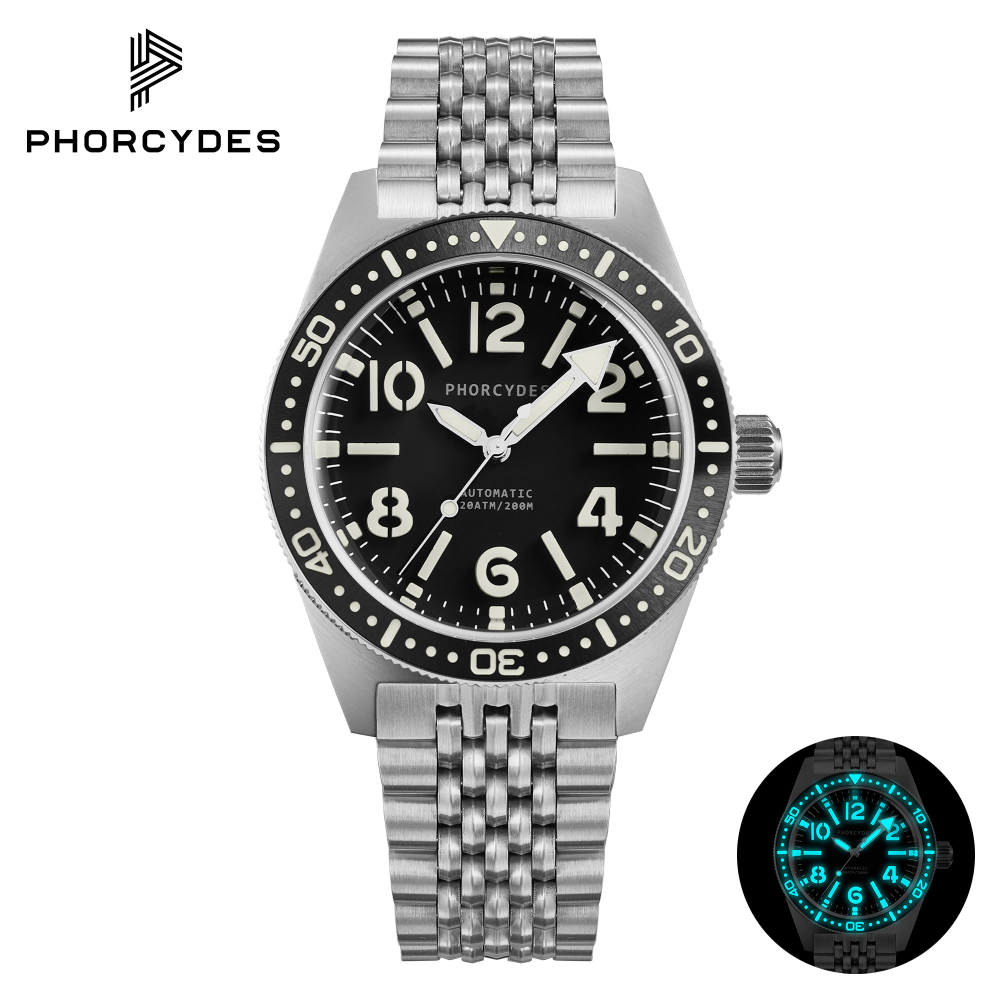 PH-4A skin diver watches with bracelet