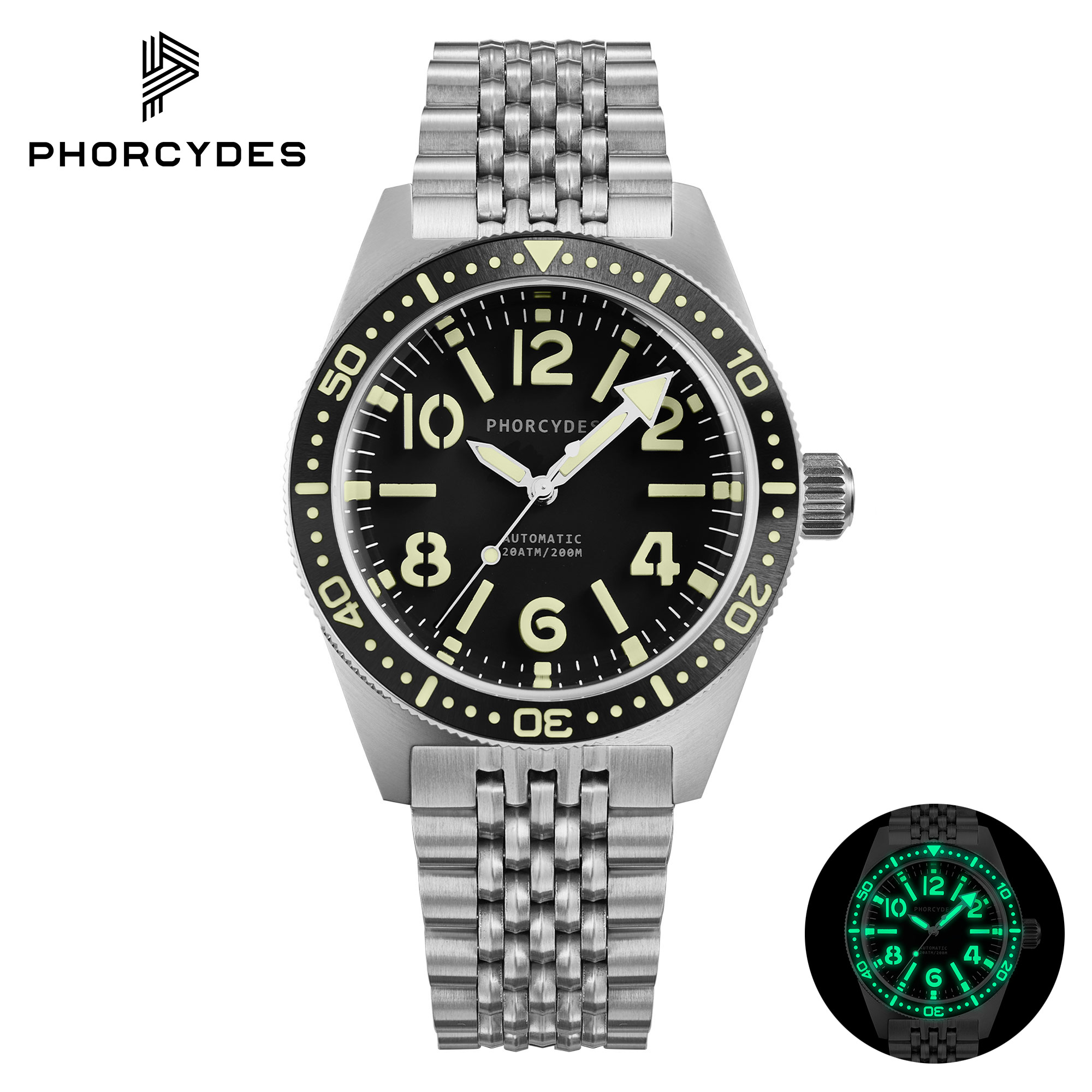 PH-4A skin diver watches with bracelet
