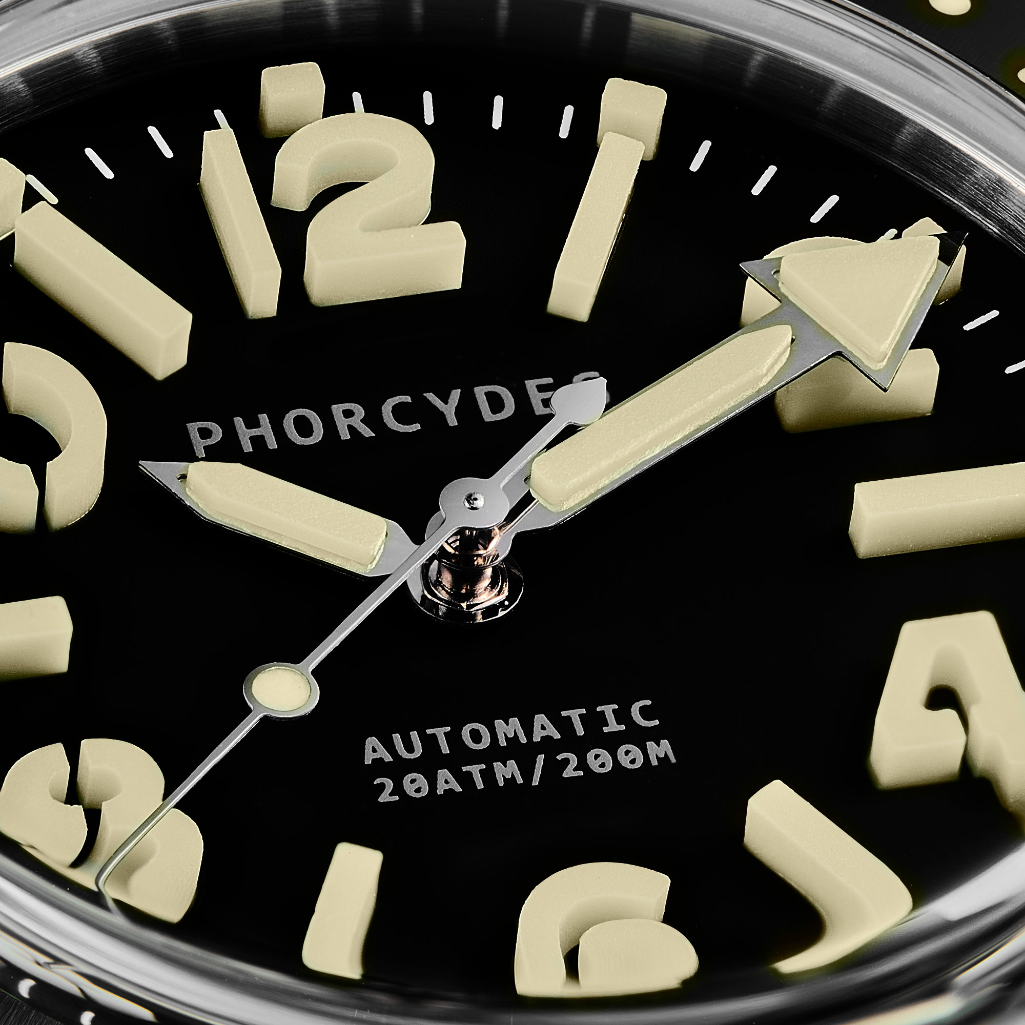 PH-4A skin diver watches with FKM strap