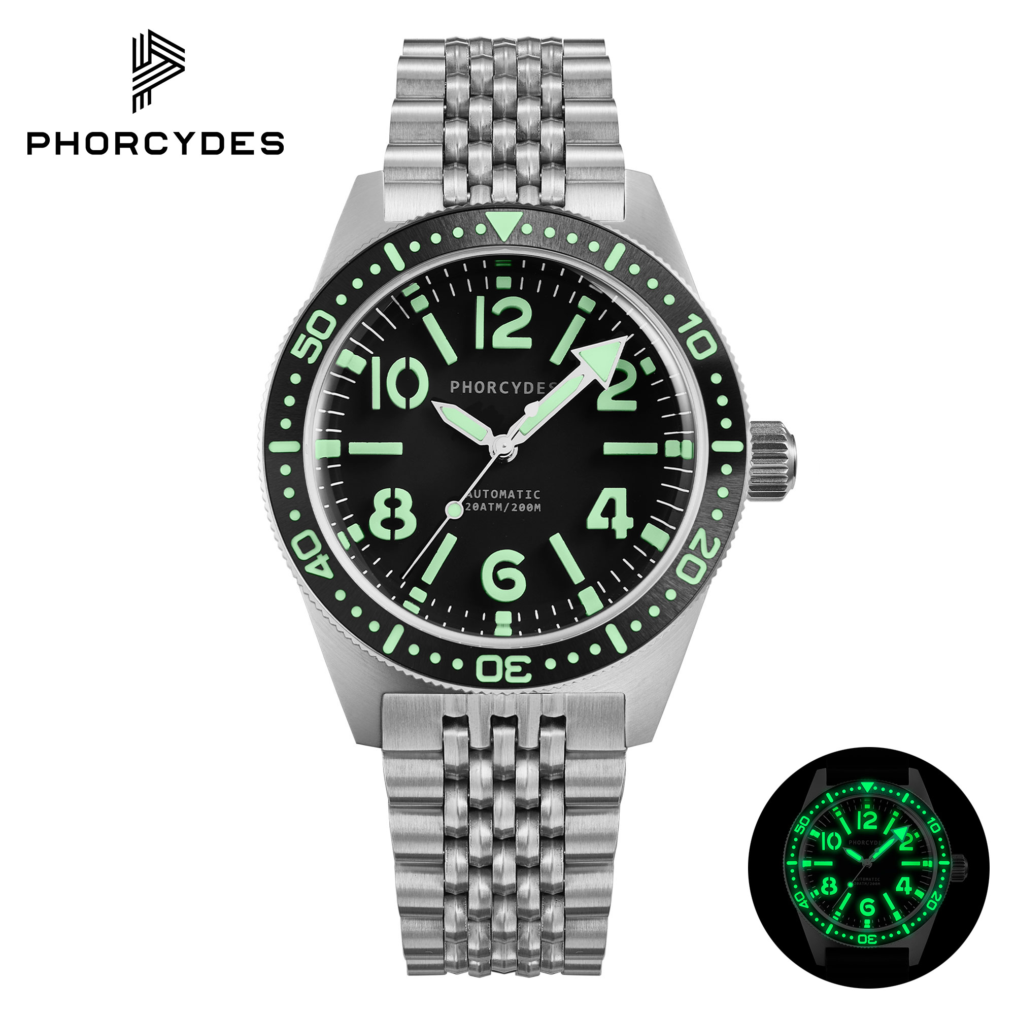 PH-4A skin diver watches with bracelet