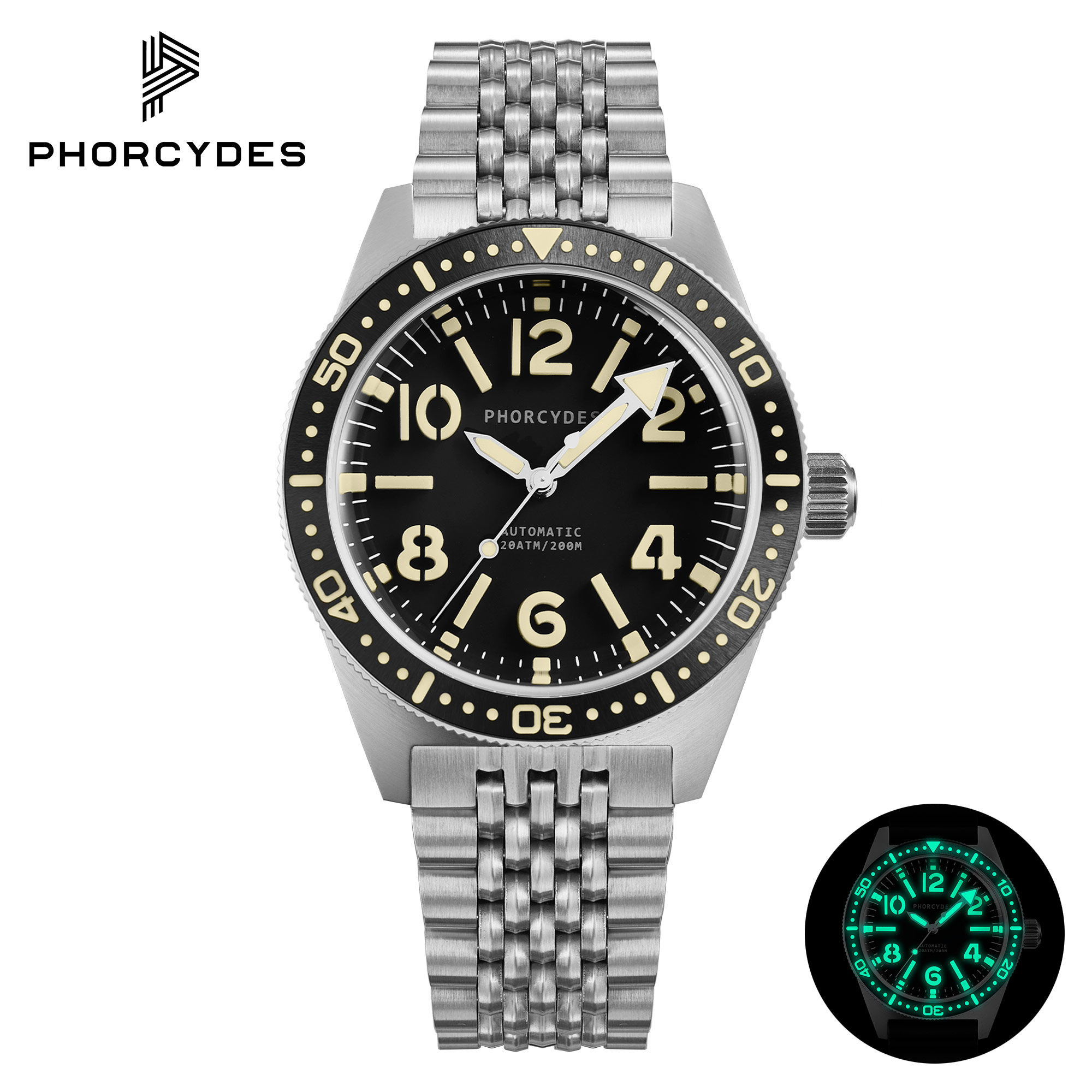 PH-4A skin diver watches with bracelet